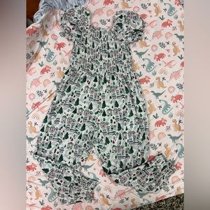 Sweethoney Christmas Romper size 9
